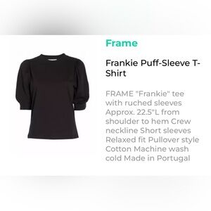Frame Black T-Shirt